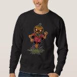 Moletom Horror Pumpkin Scarecrow Scary Illustration Gift<br><div class="desc">Beautiful horror pumpkin scarecrow design which is fun and anxious. Scary pumpkin motif for Halloween parties. Great outfit for horror Halloween nights with cool motif which makes scary pumpkin design. Cool Halloween design for those who love pumpkin</div>