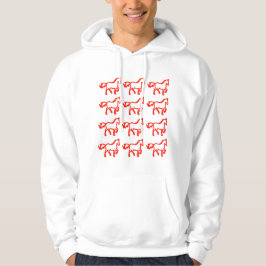 Moletom Horse Line Pattern Sweatshirt – Identity Statement