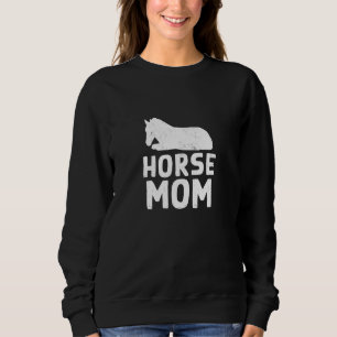Moletom Horse Mamãe Design para Proprietários Domésticos d