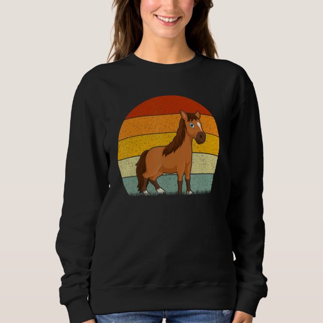 Moletom Horse  Retro Style Vintage (Frente)