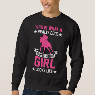 Moletom Horse Riding Girl