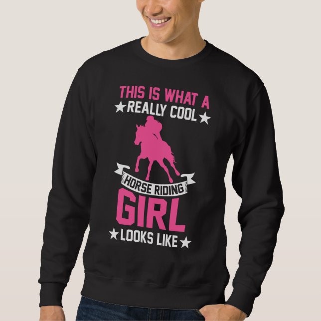 Moletom Horse Riding Girl (Frente)