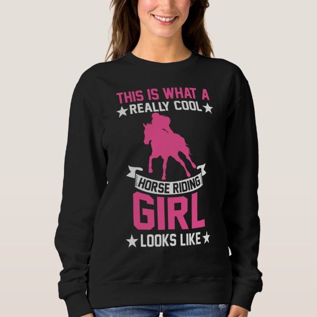 Moletom Horse Riding Girl (Frente)