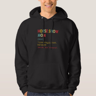 Moletom Horse Show Mãe Definição De Mãe Mãe Equestre Mãe P