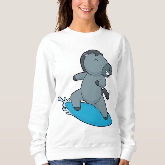 Moletom Horse Surfer Water (Frente)