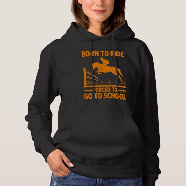 Moletom Horses  Cool Horse Riding Men Women Equestrian (Frente)