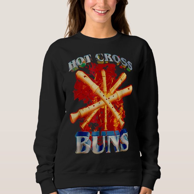 Moletom Hot Cross Buns Engraçado (Frente)