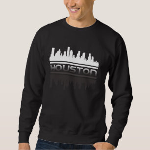 Moletom Houston Skyline Refletion Texas HTown Space City