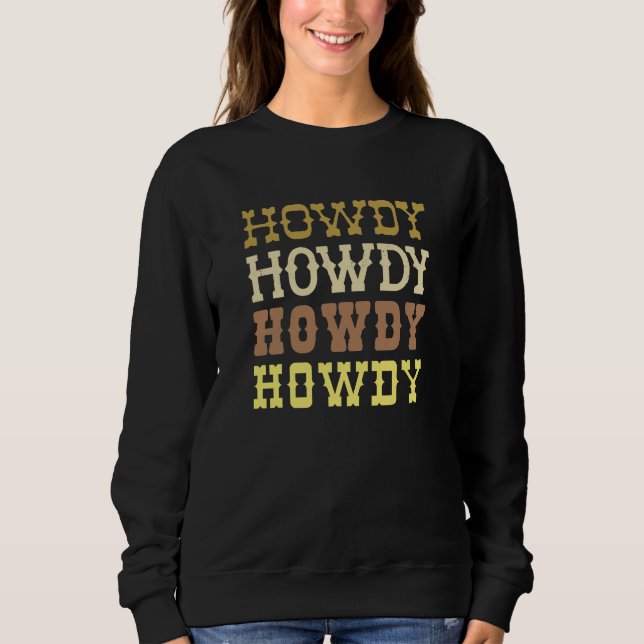 Moletom Howdy (Frente)