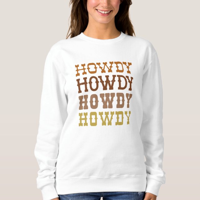 Moletom Howdy (Frente)