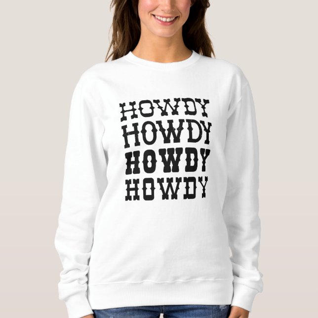Moletom Howdy (Frente)