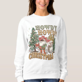 Moletom Howdy Christmas Cowboy