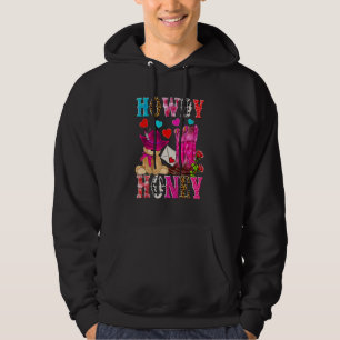 Moletom Howdy Honey Western Cowgirl Dia de os namorados