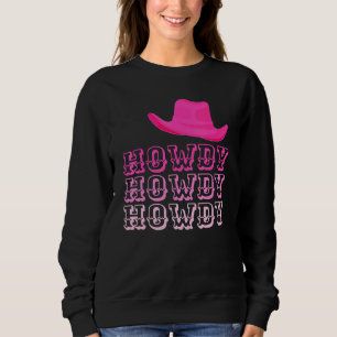 Moletom Howdy Rodeo Western Retro Vintage País Sul