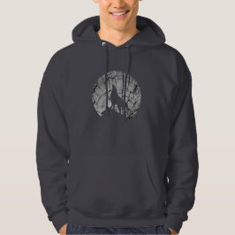 Moletom Howling Wolf | Textura em árvore