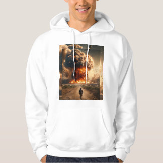 Moletom Huddy com Arte de Explorar a Dinâmica dos Explosõe