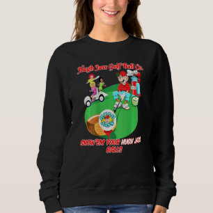 Moletom Hugh Jass Golf Balls Por 8 Poços Roupa