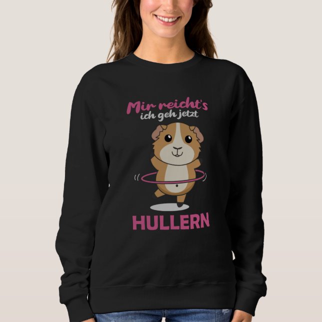 Moletom Hula Guiné Pigra Os Bichos-Do-Hullern (Frente)