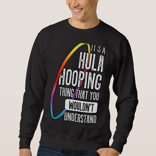 Moletom Hula Hoop Gymnastic Trainer Hooping Dancer Entusia (Frente)