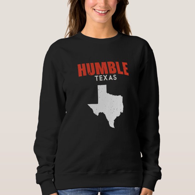 Moletom Humble Texas USA State America Travel Texas (Frente)