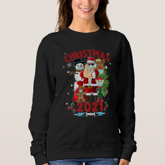 Moletom Humor dos Papais noeis Xmas (Frente)