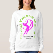 Humor Golfe Feminino RAINHA JOGA DURO NO GREEN