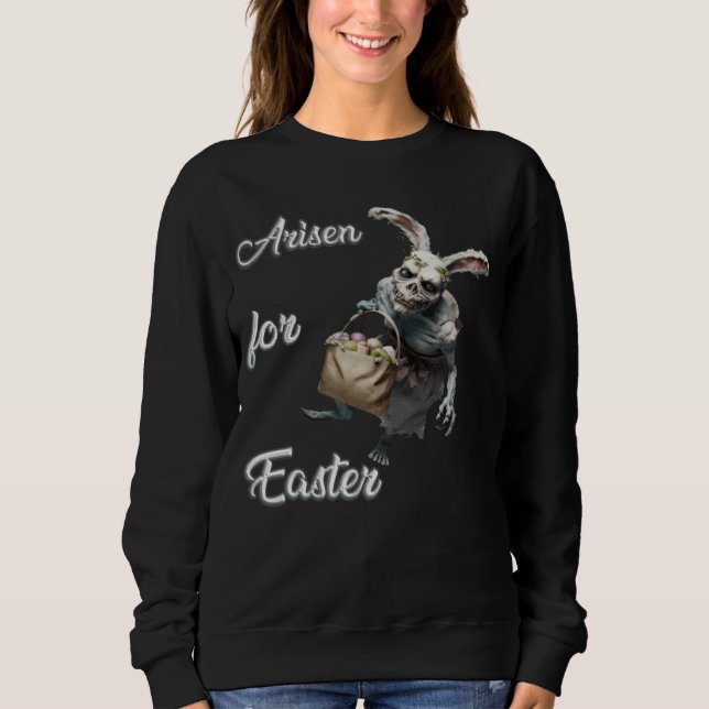 Moletom Humorous Easter Zombie (Frente)