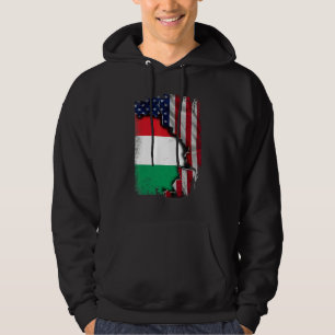 Moletom Húngaro RAÍZES Meia Bandeira Americana Patriota H