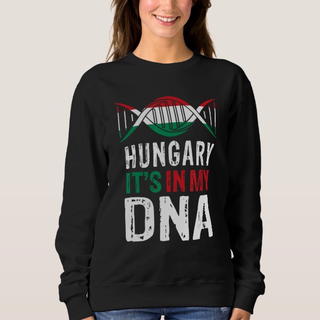 Moletom Hungary It s In My DNA Proud Hungarian Hungary Fla (Frente)