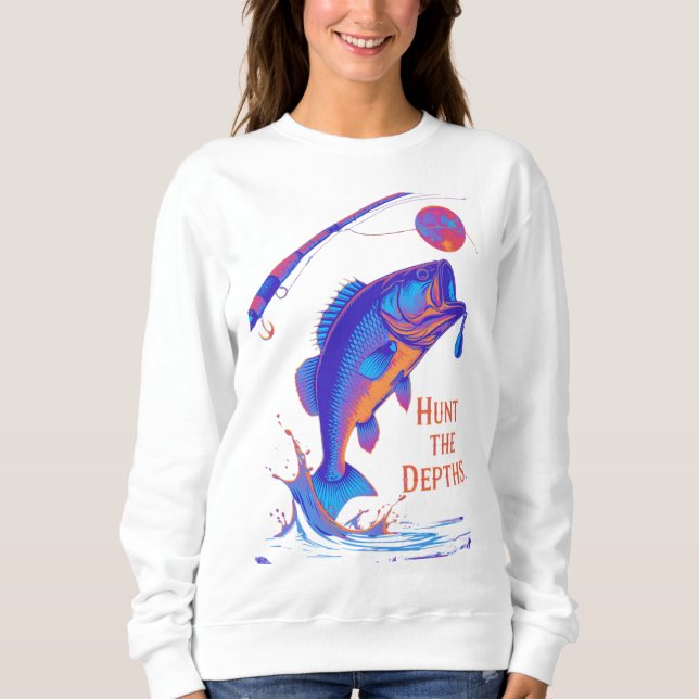 Moletom Hunt the Depths – Women’s Sweatshirt (Frente)