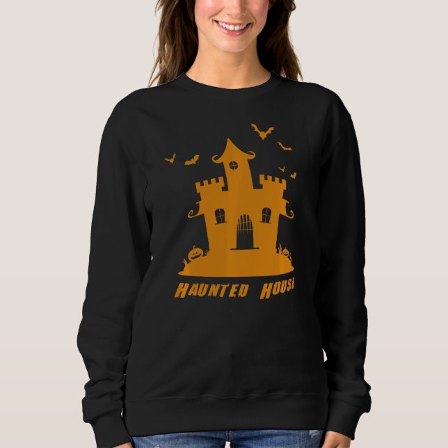 Moletom Hunted House Explorer Ghost Hunting Ghost Busting (Frente)