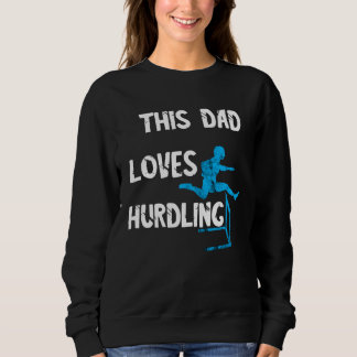 Moletom Hurdlelauf Vater Light Tathlet Hurdles Hurdle Runn