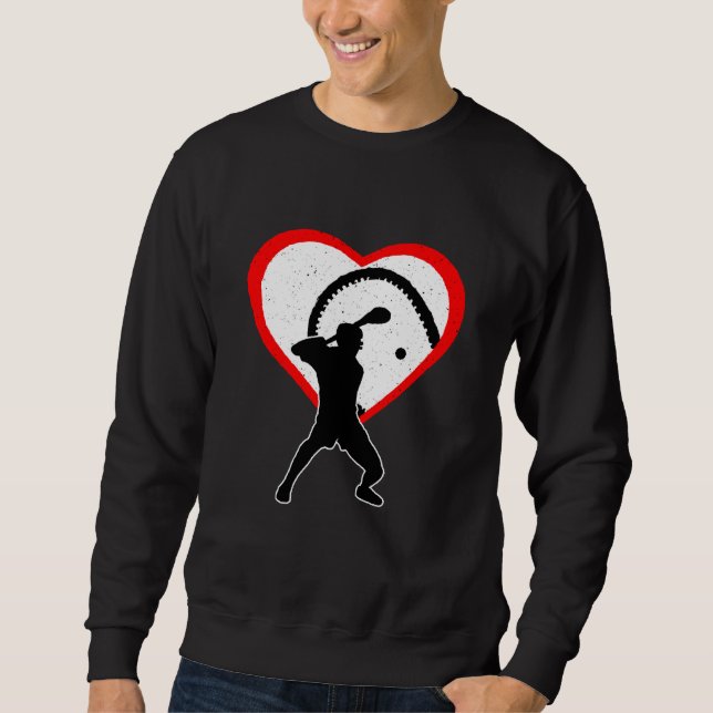 Moletom Hurling Heart Sport Love Anti Valentines Day (Frente)