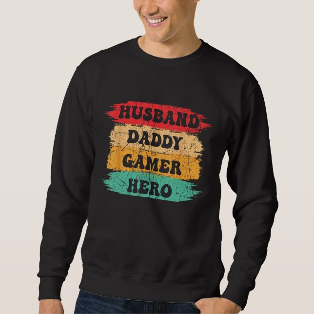 Moletom Husband Daddy Gaming (Frente)