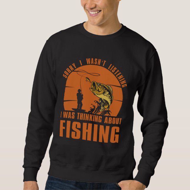 Moletom Husband Wife  fishing quote vintage  6 (Frente)
