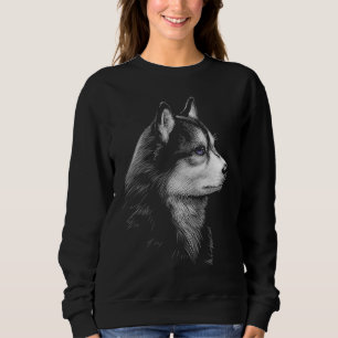 Moletom Husky Siberiano Olhos Coloridos Direitos dos Anima