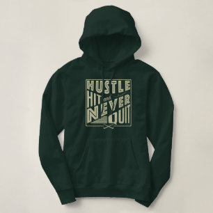 Moletom Hustle de Hóquei em Campo, Hit e Nunca Sair