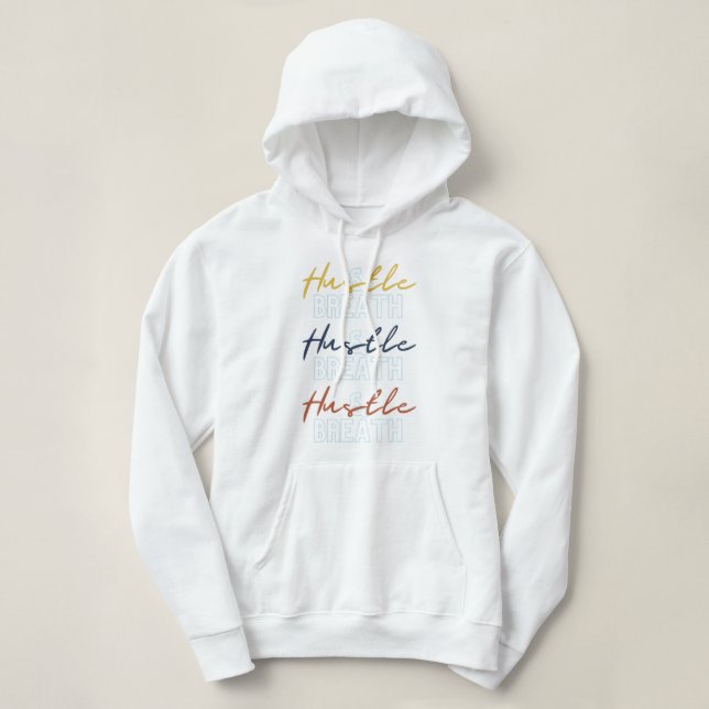 Moletom Hustle e Breathe Sweatshirt (Frente do Design)