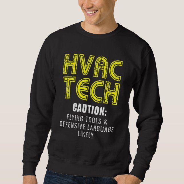 Moletom Hvac Technician Hvac Tech 46 (Frente)