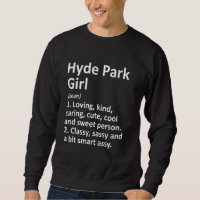 Hyde Park Girl Ut Utah Funny City Home Raots