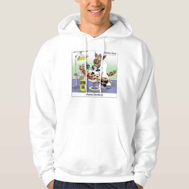 Moletom Hyena Dentiery Funny Hoodie, do Rick London (Frente)