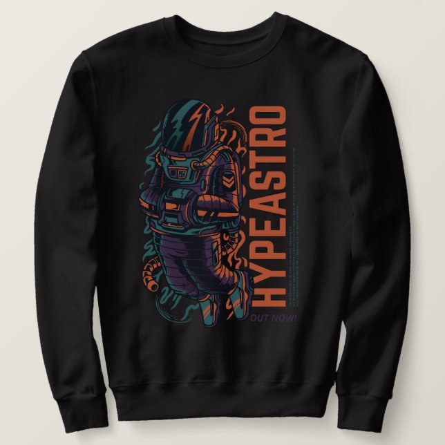 Moletom Hyper Astro Space Graphic | Streetwear (Frente do Design)
