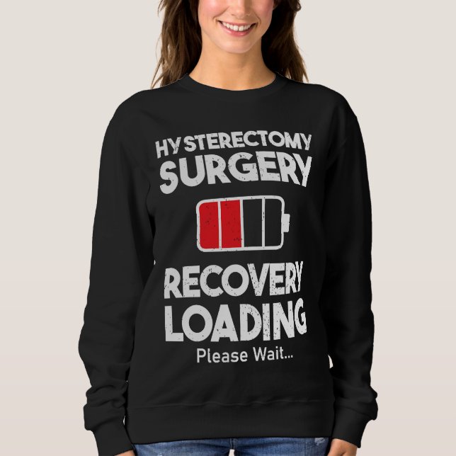 Moletom Hysterectomy Surgery Recovery Loading  Uterus Remo (Frente)