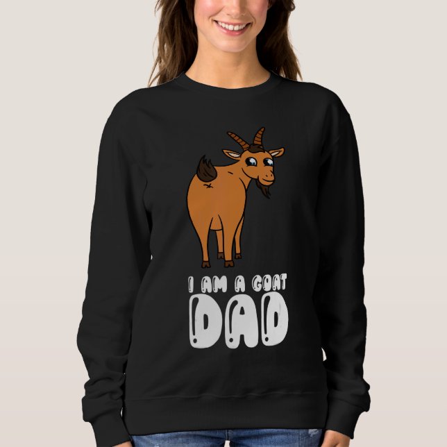 Moletom I Am A Goat Dad (Frente)