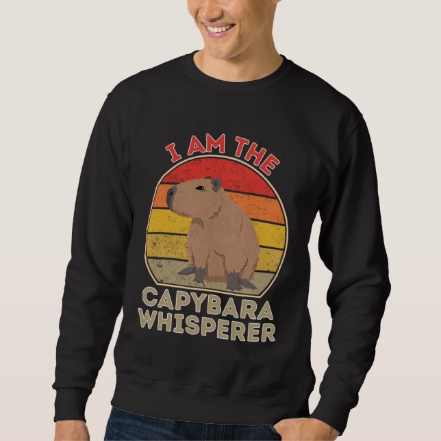 Moletom I Am The Capybara Whisperer (Frente)