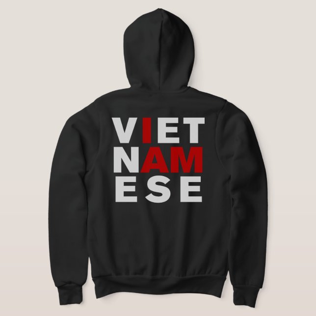 MOLETOM I AM VIETNAMESE (Postura das costas)