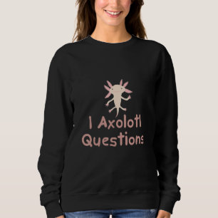 Moletom I Axolotl Perguntas sobre Crianças Cute Axolotl