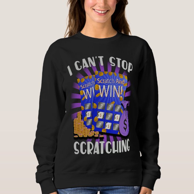 Moletom I Can't Stop Scratching Men Women  Bingo  3 (Frente)