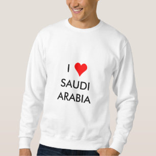Moletom i coração saudi arabia