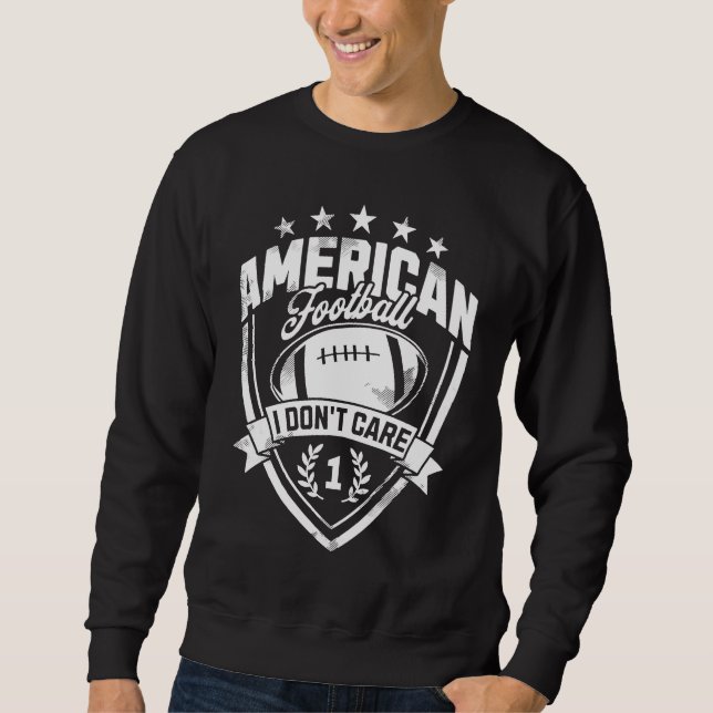 Moletom I Don't Care  American Football IDC (Frente)